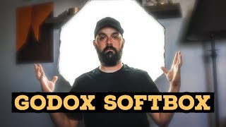 GODOX Softbox Review This thing works dope [upl. by Shaikh]