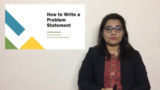 How to write a problem statement [upl. by Letitia]