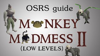 OSRS Monkey Madness 2 quest guide lowmed levels [upl. by Seleta]