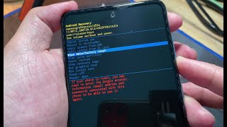 How to hard reset Samsung Galaxy A52 [upl. by Juliane]