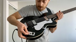 Hofner Ignition Club Bass BLACKits awesome [upl. by Schindler]