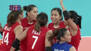 SEA Games 2019 Philippines VS Thailand in Womens Division  Volleyball [upl. by Naleag]