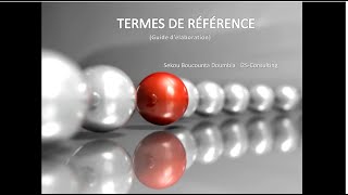 Termes de référenceTDRCanevasGuideMaliTermesderéférenceTermsofReferencerédigerdestdr [upl. by Morten379]