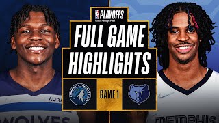 7 TIMBERWOLVES at 2 GRIZZLIES  FULL GAME HIGHLIGHTS  April 16 2022 [upl. by Chen]