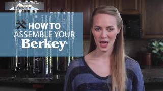 How to Assemble Your Berkey Water Filter System [upl. by Cj]