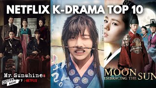 The 10 Korean historical dramas that you can watch on Netflix [upl. by Ruford57]