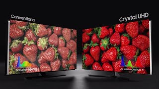 2020 Crystal UHD Dynamic Crystal Display  Samsung [upl. by Dream]