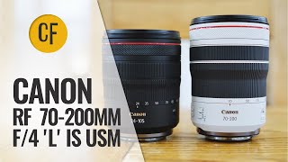 Canon RF 70200mm f4 L IS USM lens review [upl. by Maleeny869]