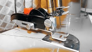 How to use Singer Automatic Zigzagger on Singer Model 301 Sewing Machine [upl. by Linehan]