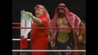 The Iron Sheik WWF Champion vs Denny Hill [upl. by Atiuqihs980]